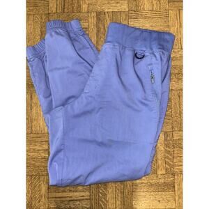 Healing Hands Scrub Pants Women’s 4 Pockets MS Blue Purple Dante 93015 Nursing